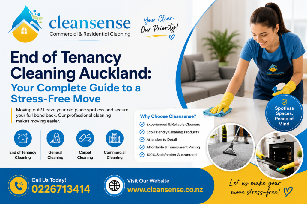 end of tenancy cleaning Auckland