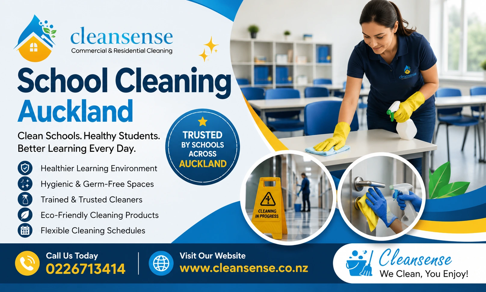 School cleaning Auckland